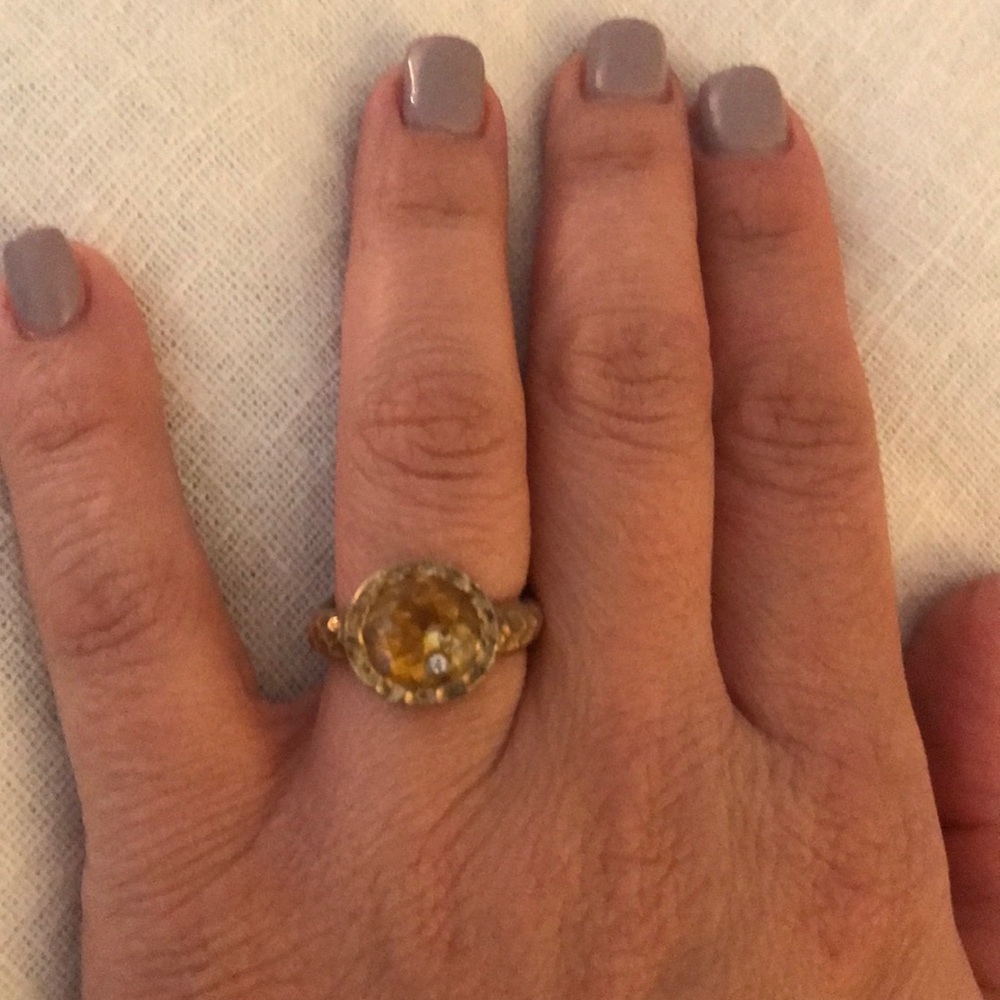 Bcbg gold ring